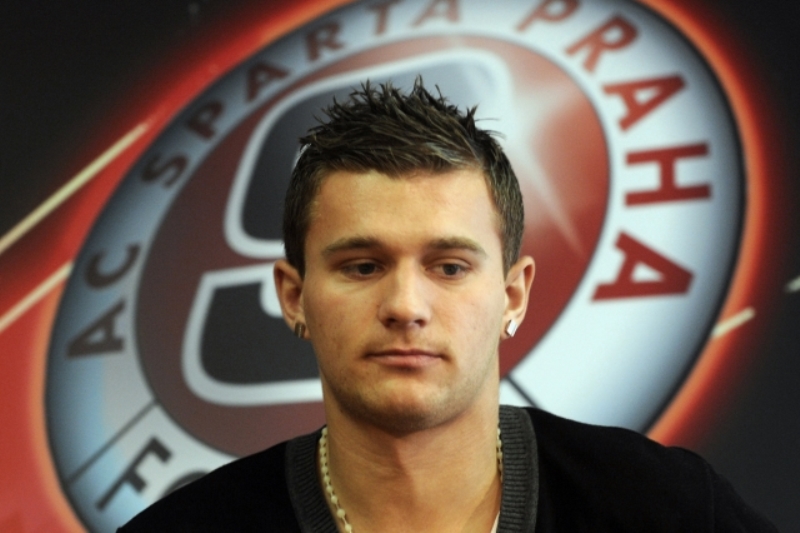 Miloš Lačný v lednu 2010 po přestupu do pražské Sparty.