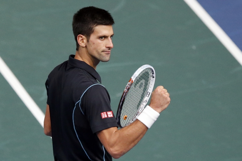 Srbská jednička a světová dvojka Novak Djokovič.