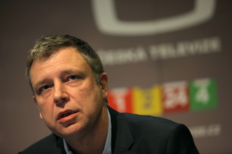 Ředitel zpravodajství České televize Zdeněk Šámal.