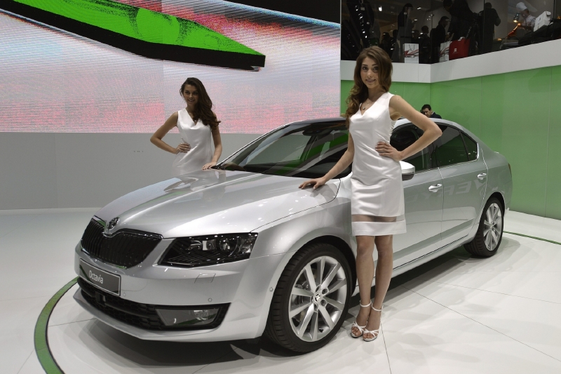 Nová Škoda Octavia byla představena na Autosalonu v Ženevě letos v březnu.