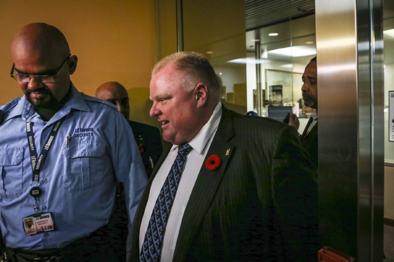 Starosta Toronta Rob Ford.