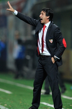 Trenér Sevilly Unai Emery.