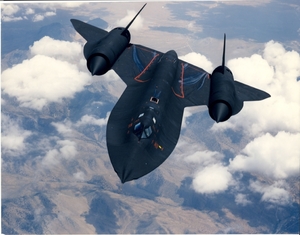 Legendární SR-71 - Blackbird.