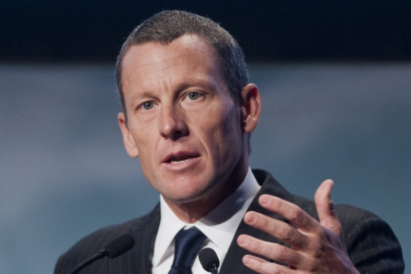 Americký cyklista a dopingový hříšník Lance Armstrong.