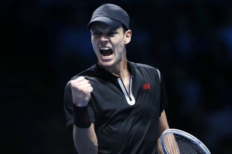 Česká tenisová jednička Tomáš Berdych.