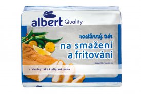 V testu dopadl špatně tuk Albert Quality Rostlinný tuk.