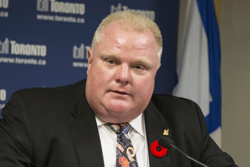 Kontroverzní starosta Toronta Rob Ford.