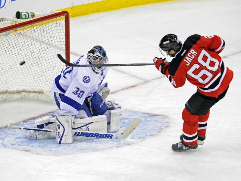 Jaromír Jágr pečetil výhru New Jersey Devils (archivní foto).