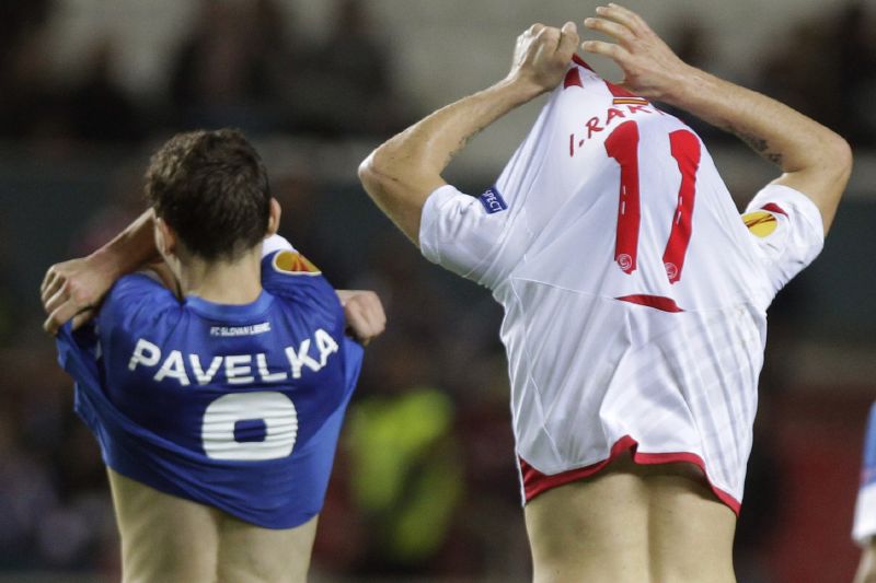 Liberec remizoval se Sevillou podruhé 1:1. Liberec remizoval se Sevillou podruhé 1:1.