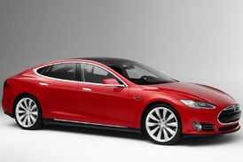 Elektromobil Tesla Model S.
