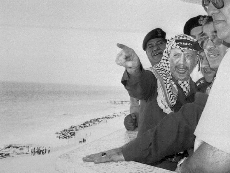 Arafat roku 1986.
