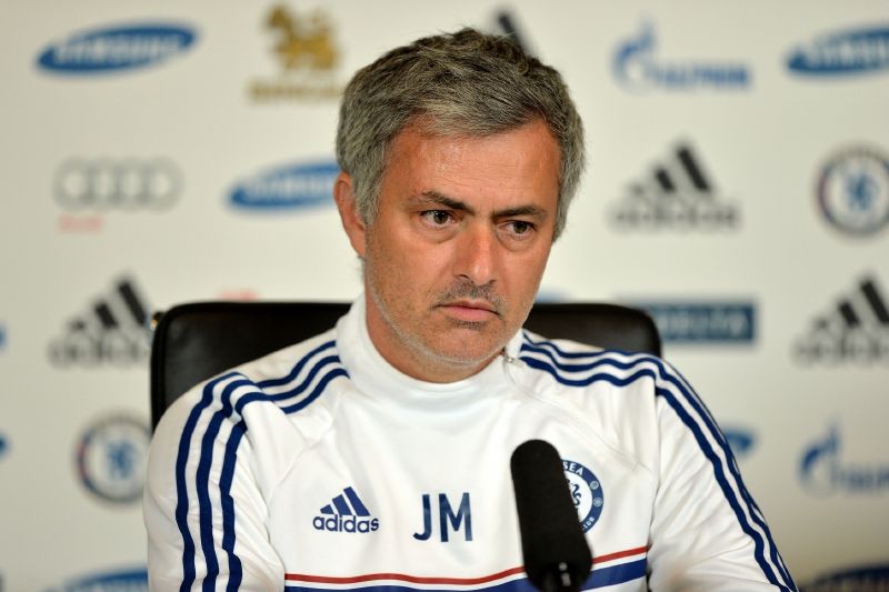 Trenér José Mourinho. 