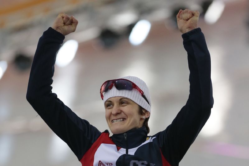 Úspěšná rychlobruslařka Martina Sáblíková.