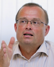 Prezident České lékárnické komory Lubomír Chudoba.