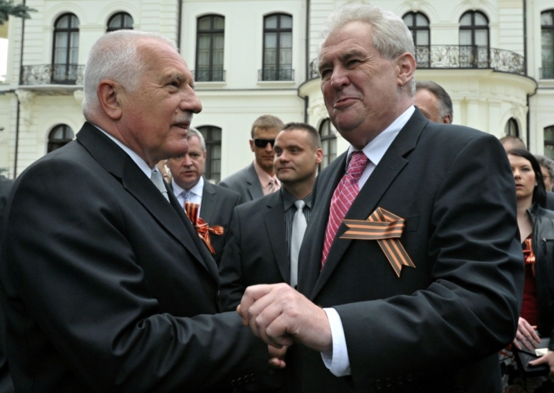 Václav Klaus (vlevo) a Miloš Zeman.