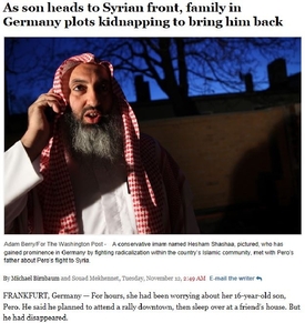 Článek o 16letém Perovi, džihádstovi, v listu The Washington Post.