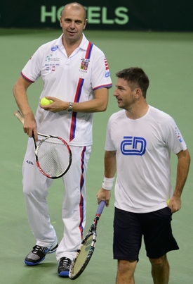Vladimír Šafařík (vlevo) a Jan Hájek.