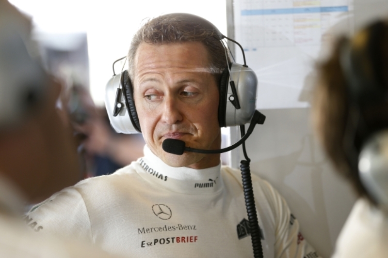 Legendární pilot formule 1 Michael Schumacher.