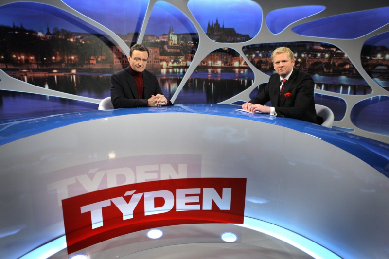 David Rath (vlevo) ve studiu TV Barrandov se zástupcem šéfredaktora časopisu TÝDEN Jaroslavem Pleslem. David Rath (vlevo) ve studiu TV Barrandov se zástupcem šéfredaktora časopisu TÝDEN Jaroslavem Pleslem.