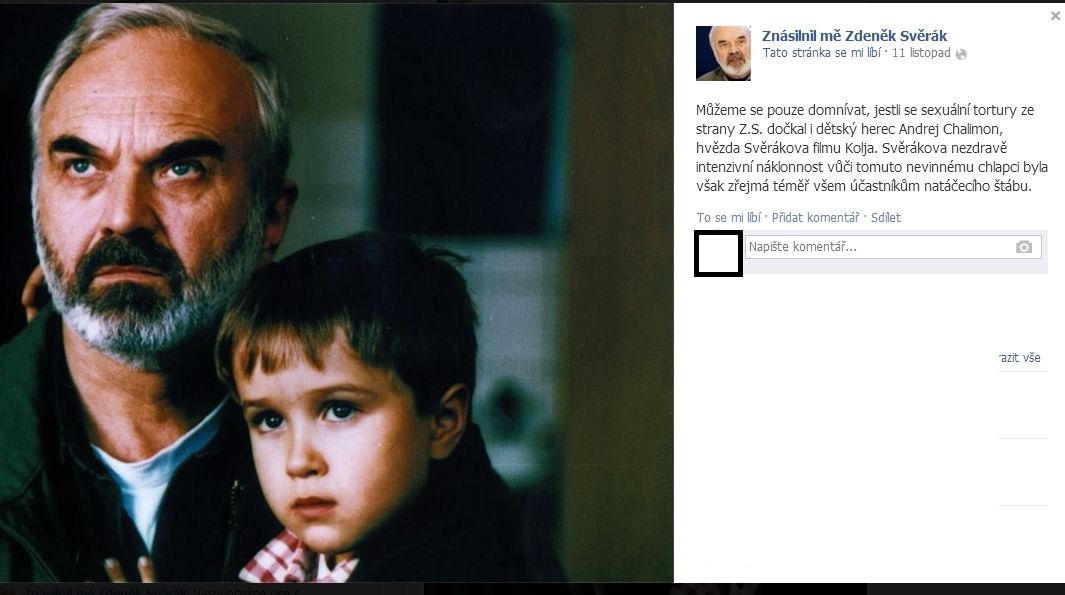 Takové obvinění opravdu nemá obdoby.