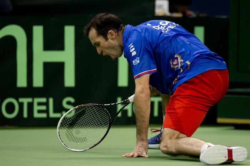 Tenista Radek Štěpánek. Tenista Radek Štěpánek.