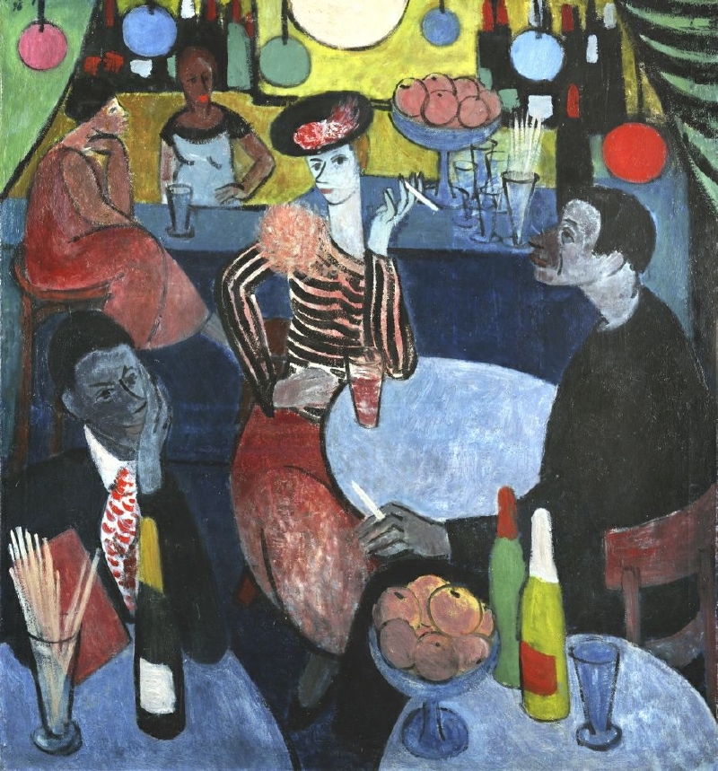 Velký bar od výtvarníka Karla Černého (detail). Velký bar od výtvarníka Karla Černého (detail).