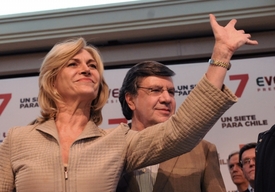 Pravicová kandidátka Evelyn Mattheiová.