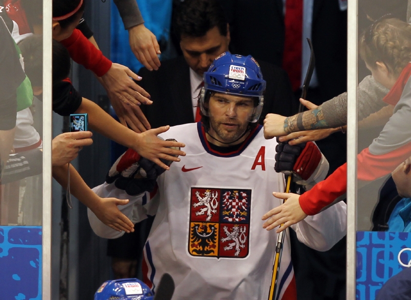 Jaromír Jágr na olympiádě ve Vancouveru. Jaromír Jágr na olympiádě ve Vancouveru.