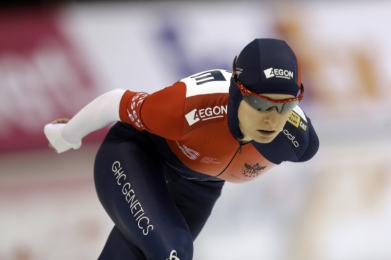 Česká rychlobruslařka Martina Sáblíková.