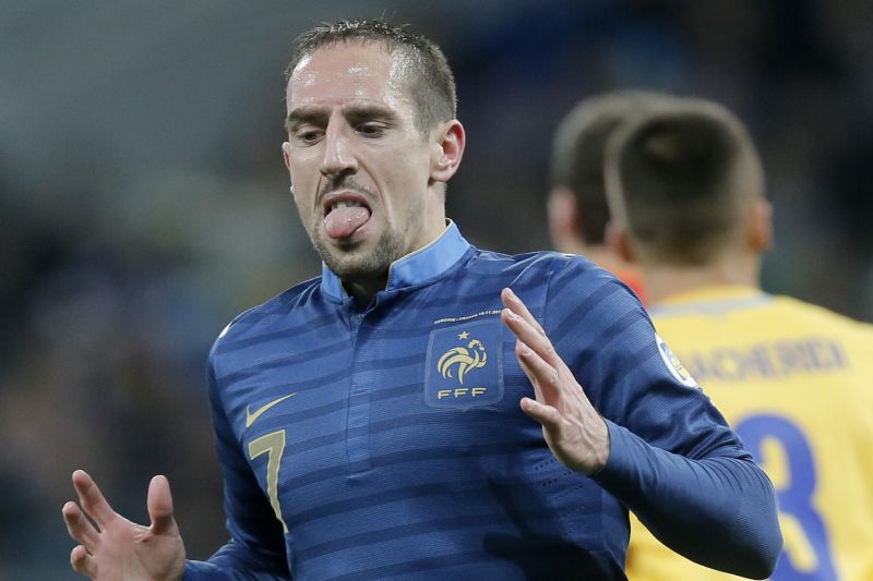Francouzský klenot Franck Ribéry. Francouzský klenot Franck Ribéry.