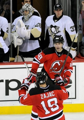 Jaromír Jágr vládne bodování New Jersey.