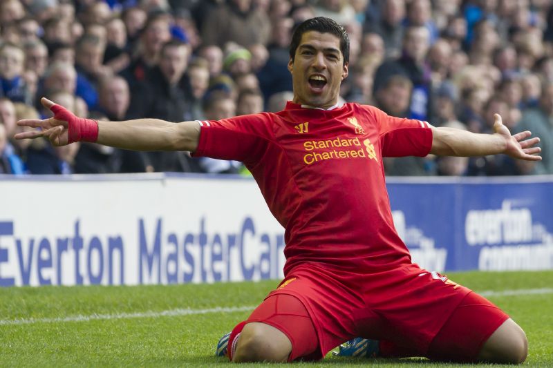Liverpoolská hvězda Luís Suárez.