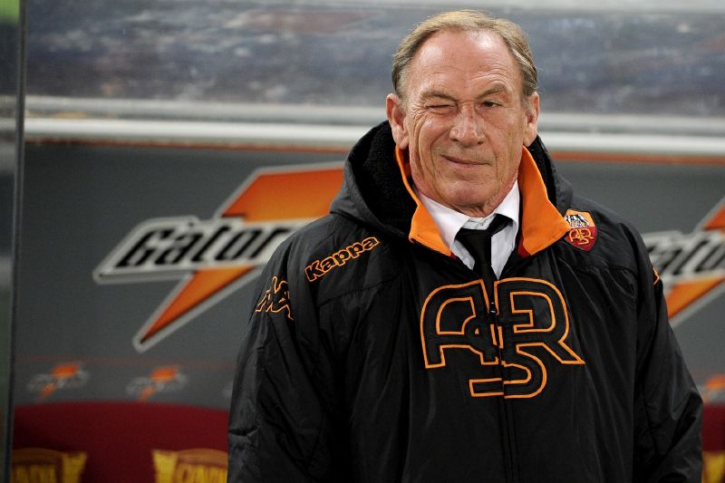Trenér Zdeněk Zeman.