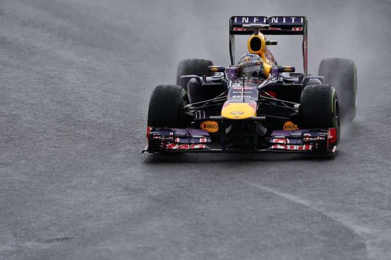 Pilot formule 1 Sebastian Vettel.