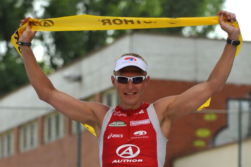 Triatlonista Petr Vabroušek. Triatlonista Petr Vabroušek.