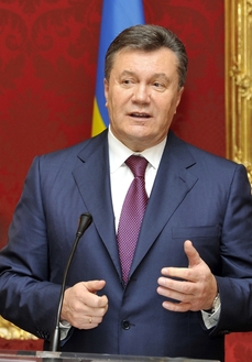 Ukrajinský prezident Viktor Janukovyč.