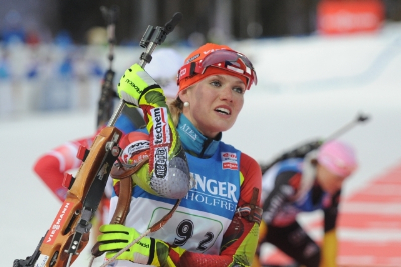 Biatlonistka Gabriela Soukalová.