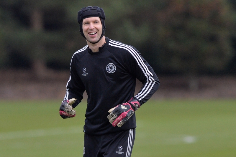 Brankář Petr Čech.