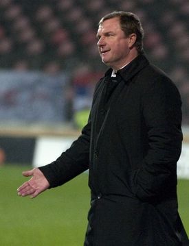 Trenér Plzně Pavel Vrba.