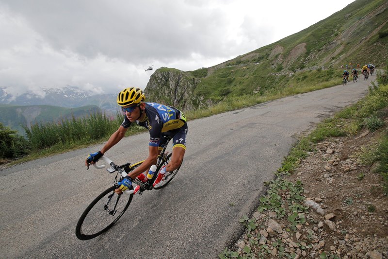 Roman Kreuziger na Tour de France. Roman Kreuziger na Tour de France.