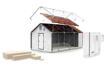 Složení ikeáckého domku je relativně snadné. Složení ikeáckého domku je relativně snadné.