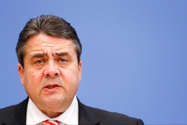 Aktuální šéf německé SPD Sigmar Gabriel.