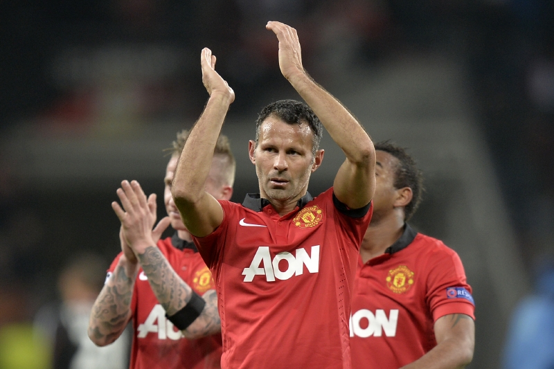 Welšský fotbalista Ryan Giggs.