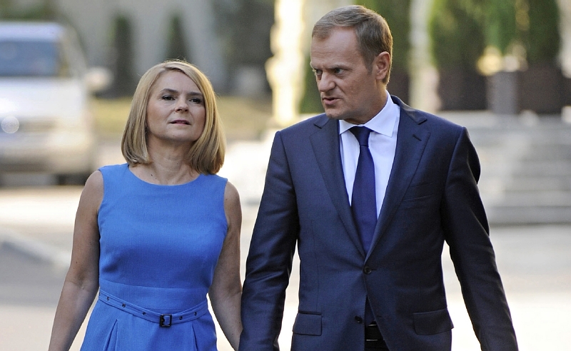 Malgorzata Tusková s manželem Donaldem Tuskem. Malgorzata Tusková s manželem Donaldem Tuskem.