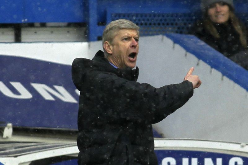 Kouč Arsenalu Arsène Wenger.