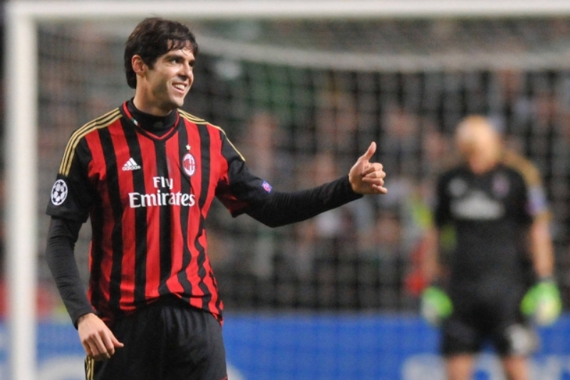 Na vítězství AC Milán se jedním gólem podílel Brazilec Kaká.