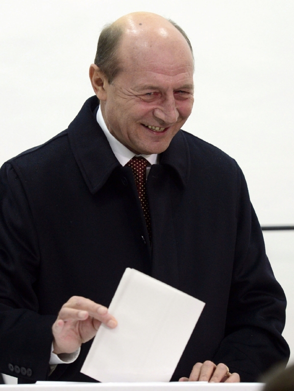 Rumunský prezident Traian Basescu.