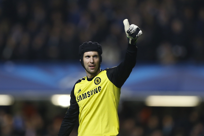 Brankář Petr Čech.