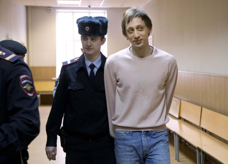 Pavel Dmitričenko u soudu.