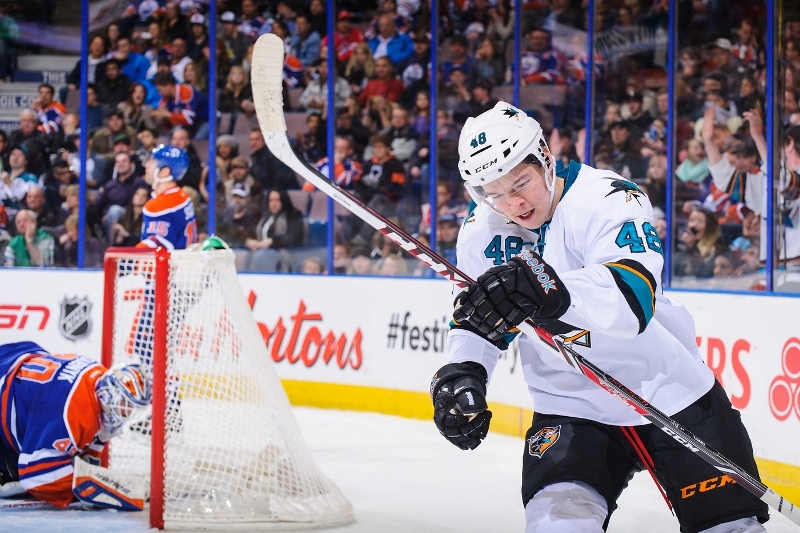 Tomáš Hertl, největší naděje na zisk Calder Trophy.